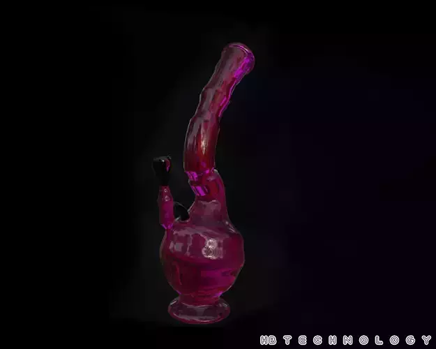 water Bong Free 3D model