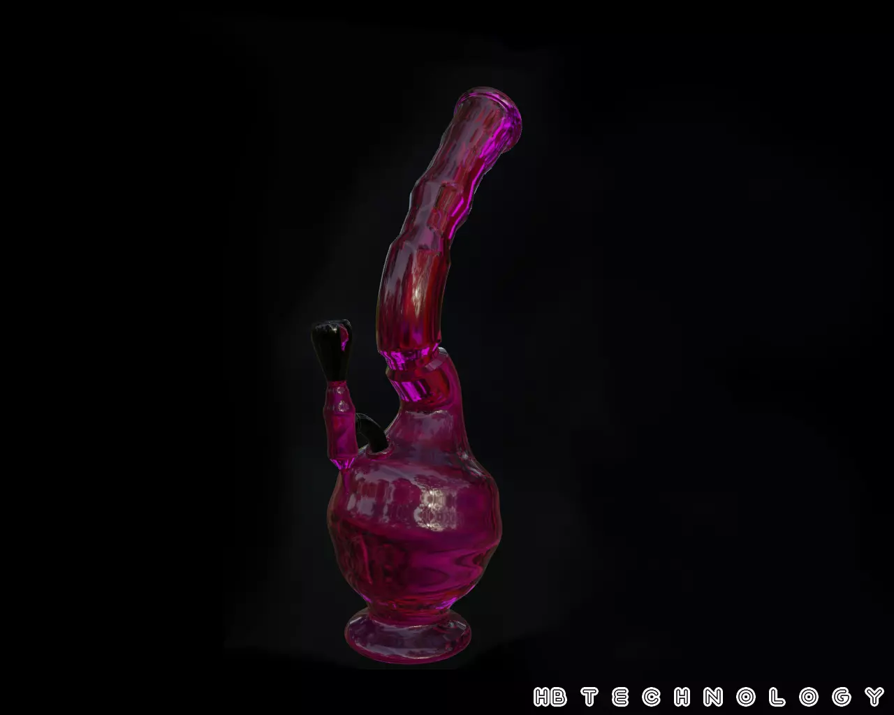 water Bong Free 3D model_0