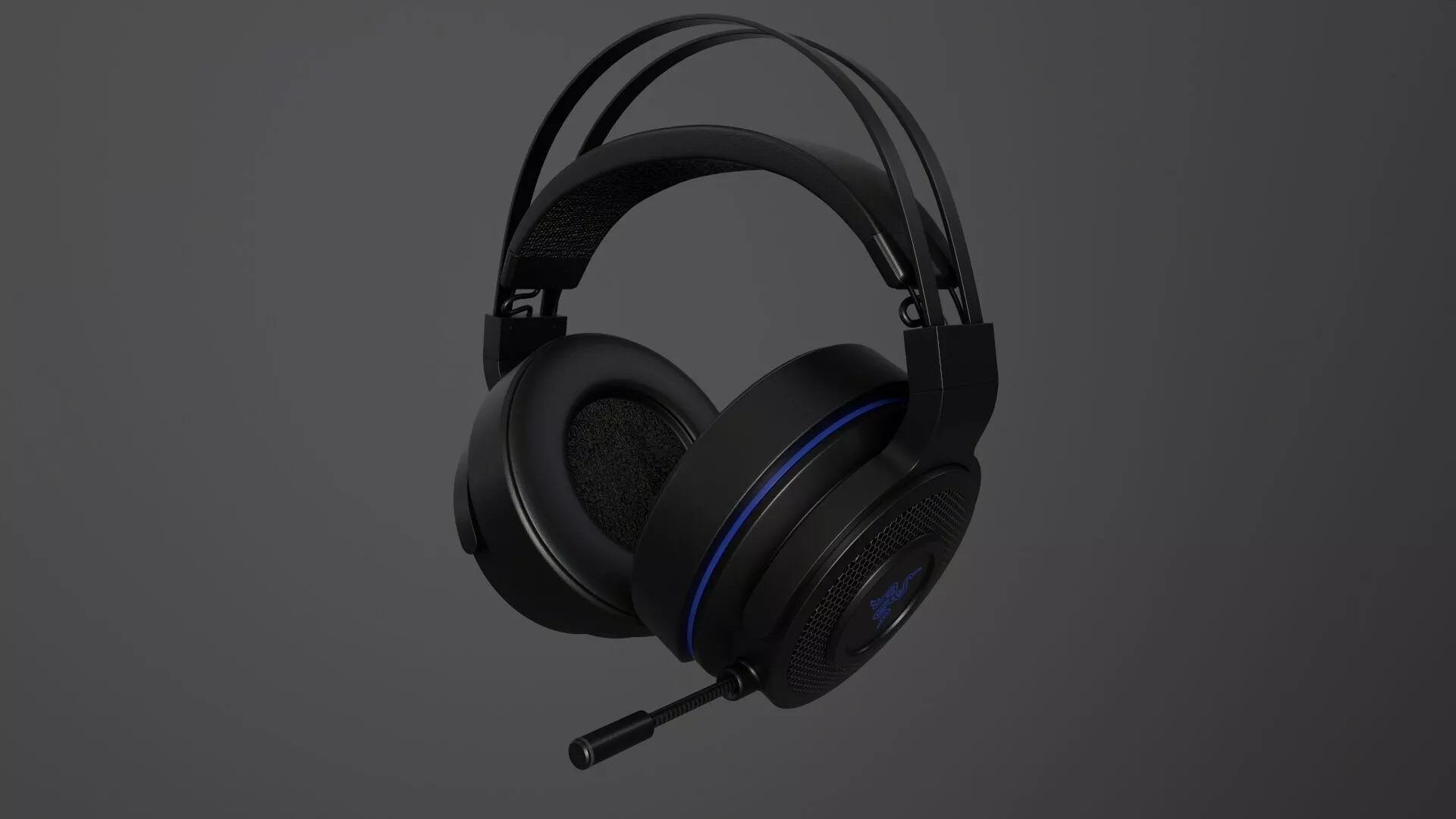 Gaming Headphones Blazer 3D model