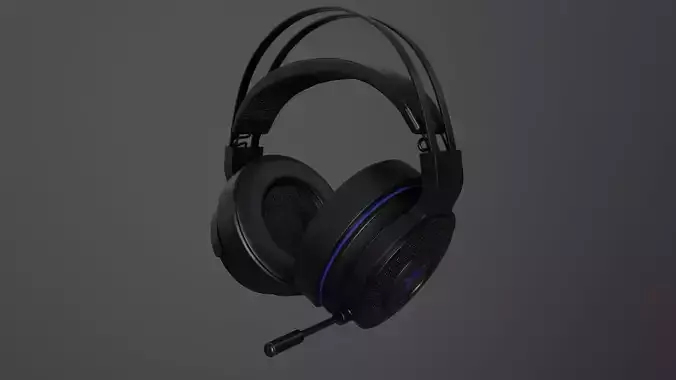 Gaming Headphones Blazer 3D model