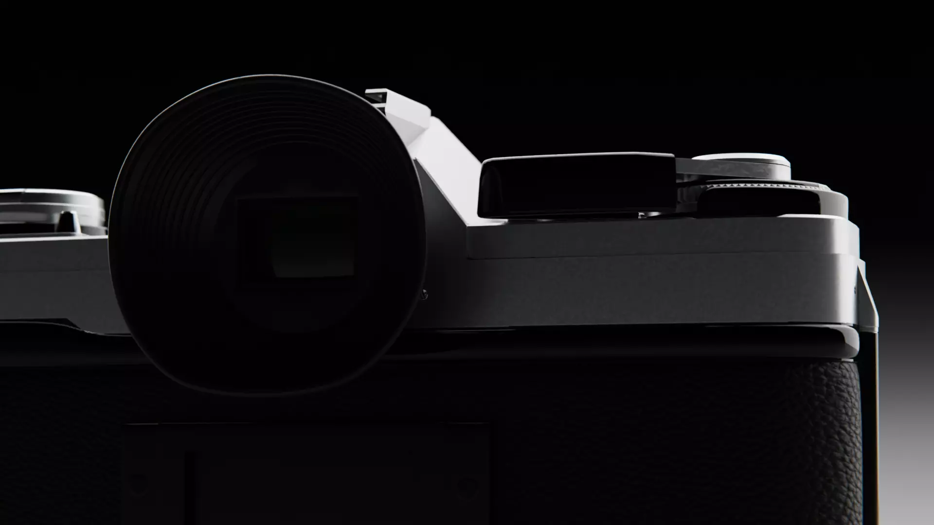 Canon AT-1 Camera Low-poly 3D model_6