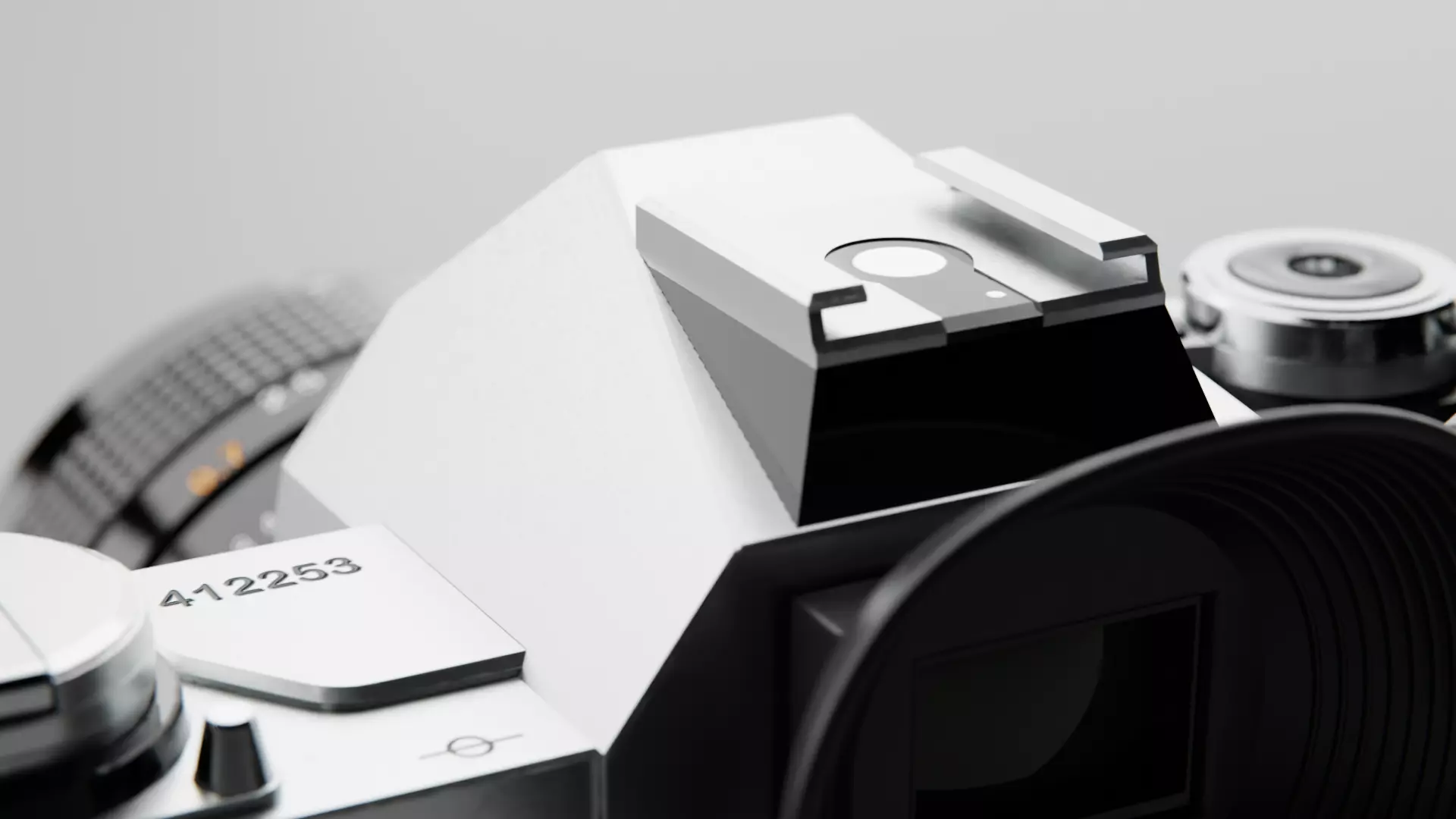 Canon AT-1 Camera Low-poly 3D model_7