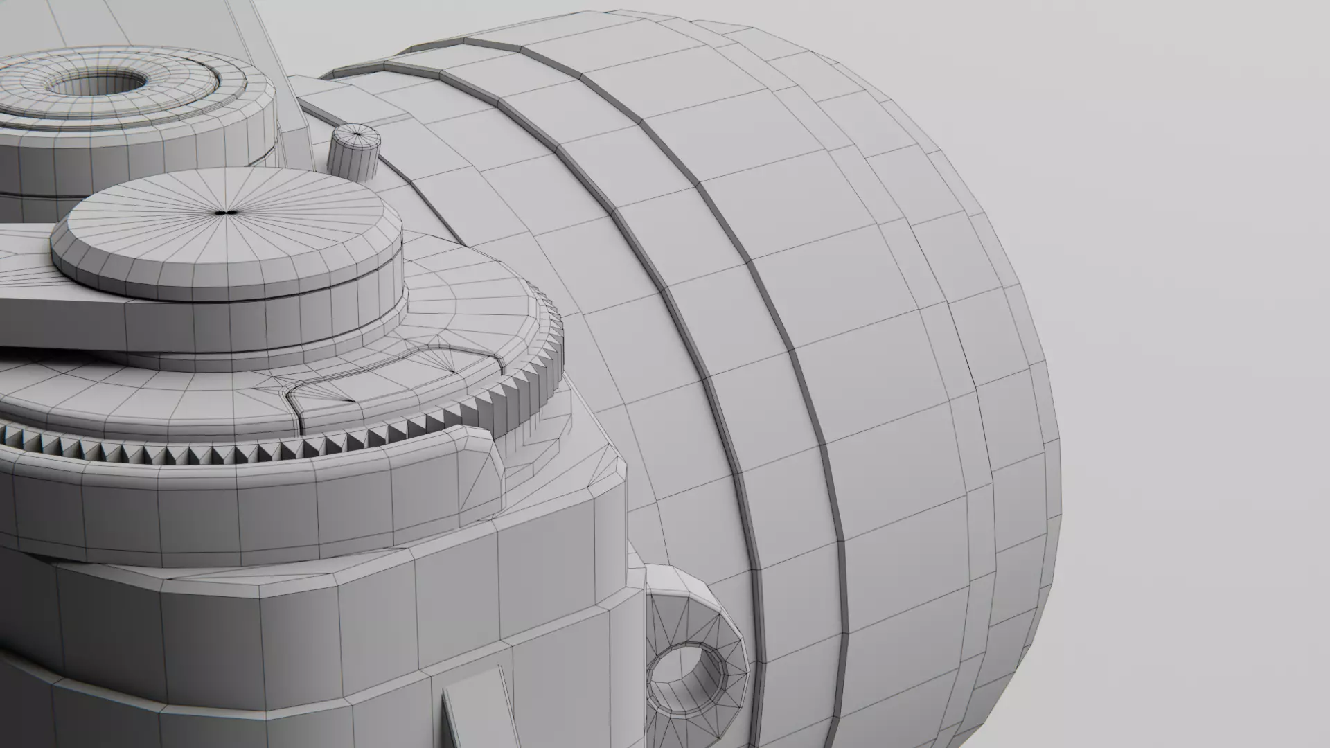 Canon AT-1 Camera Low-poly 3D model_17