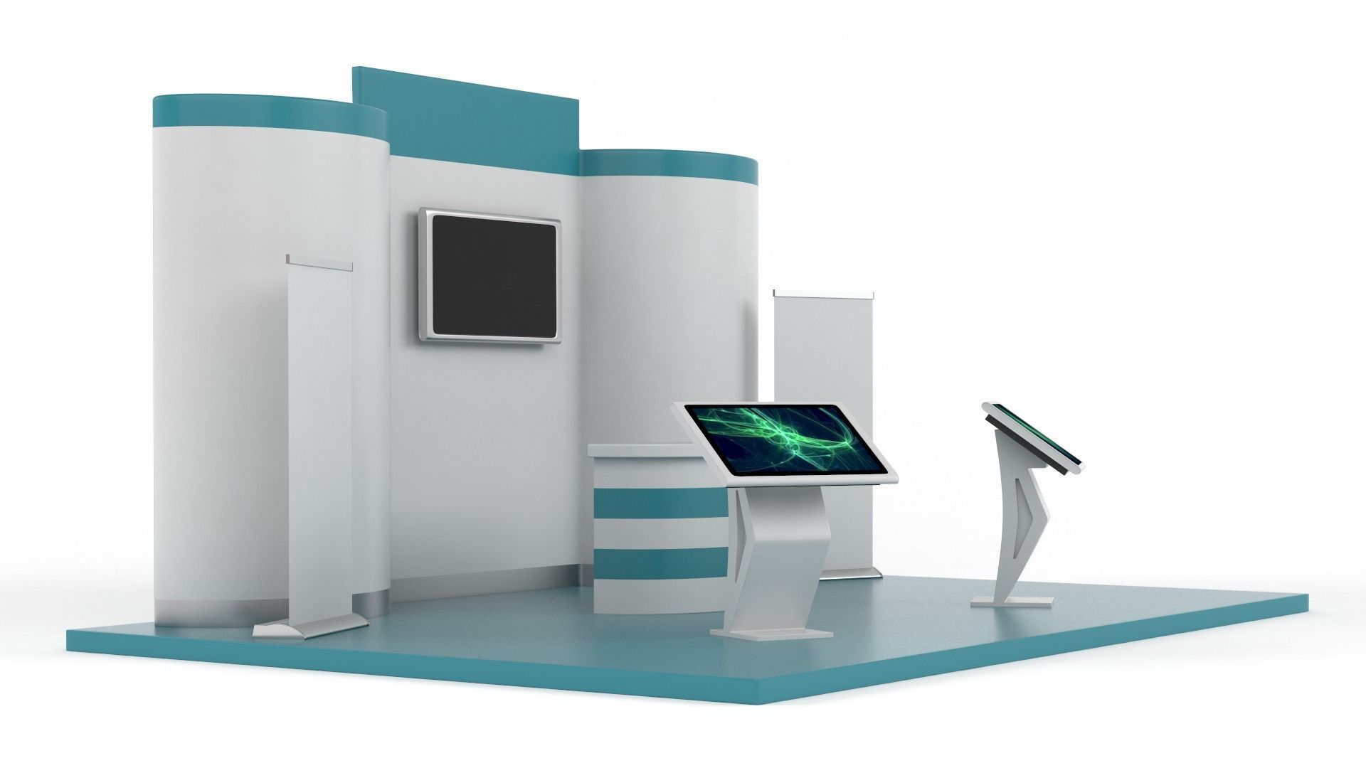 Exhibition Stand Design 3D model_2