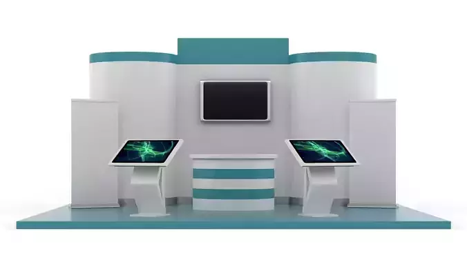 Exhibition Stand Design 3D model