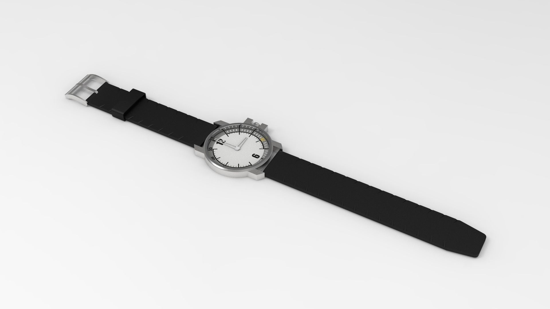 Wrist Watch  Free 3D model_2