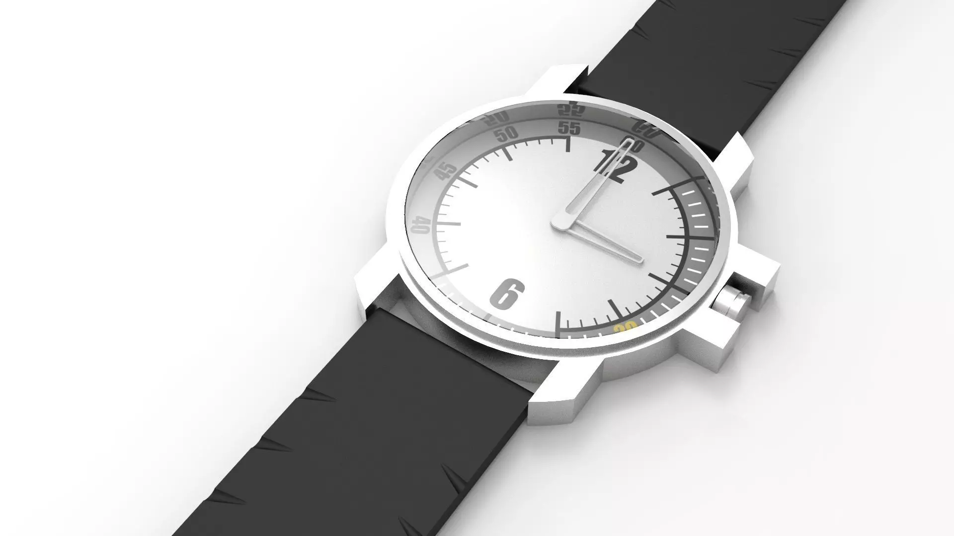 Wrist Watch  Free 3D model_0