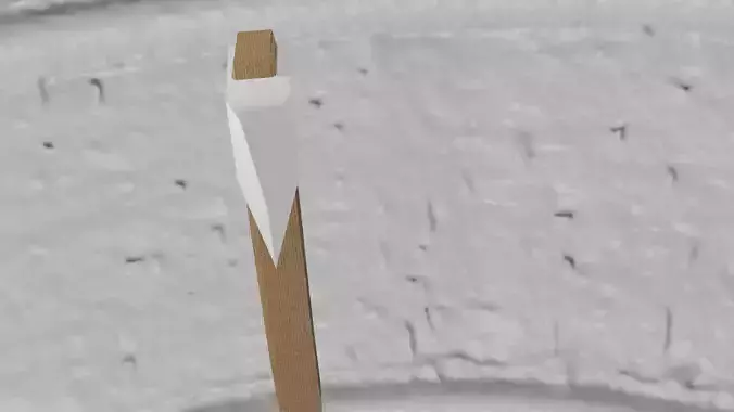 iron axe ready to import into the game