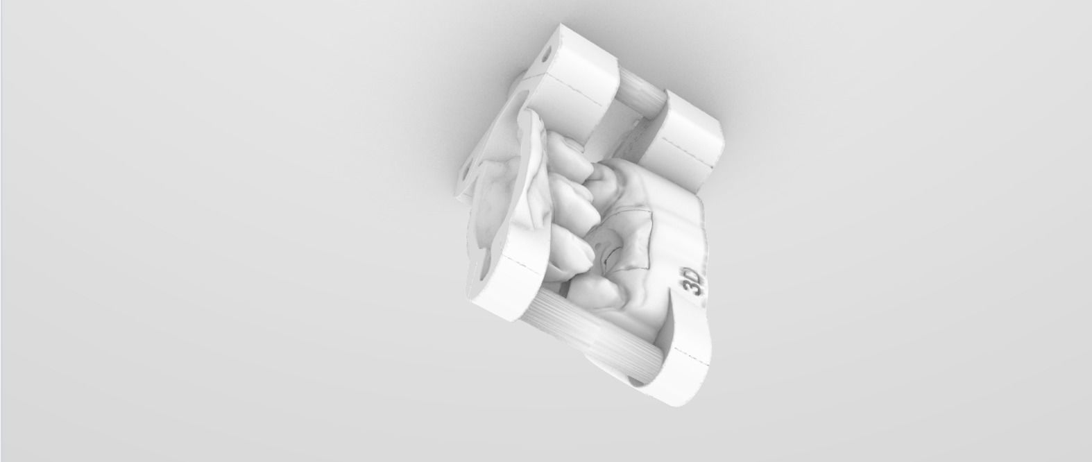 Digital Dental Implant Model with a Lab Analog 3D print model_12