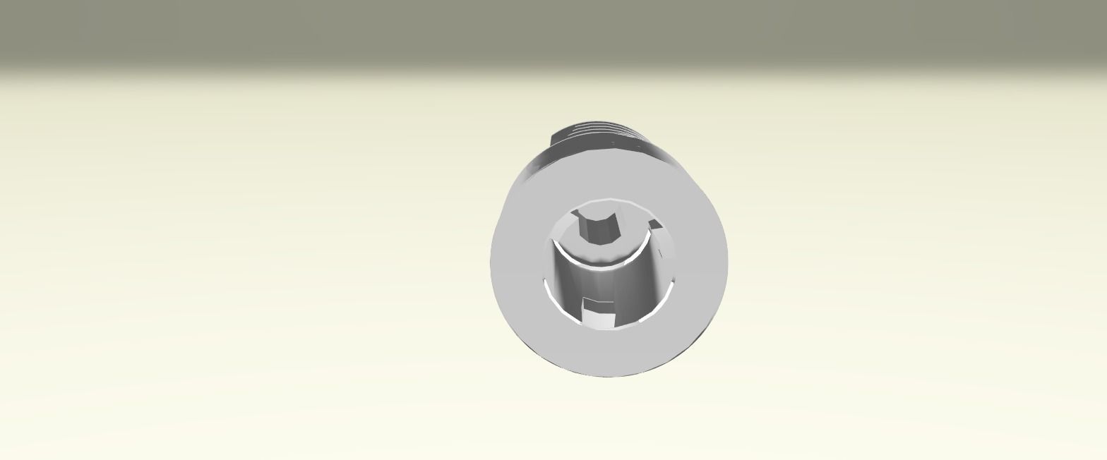 Digital Dental Implant Model with a Lab Analog 3D print model_16