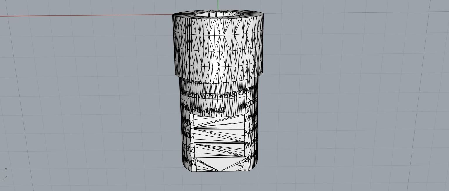 Digital Dental Implant Model with a Lab Analog 3D print model_5