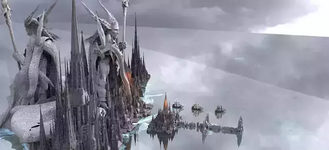 Lord Poseidon Port City Kit bash