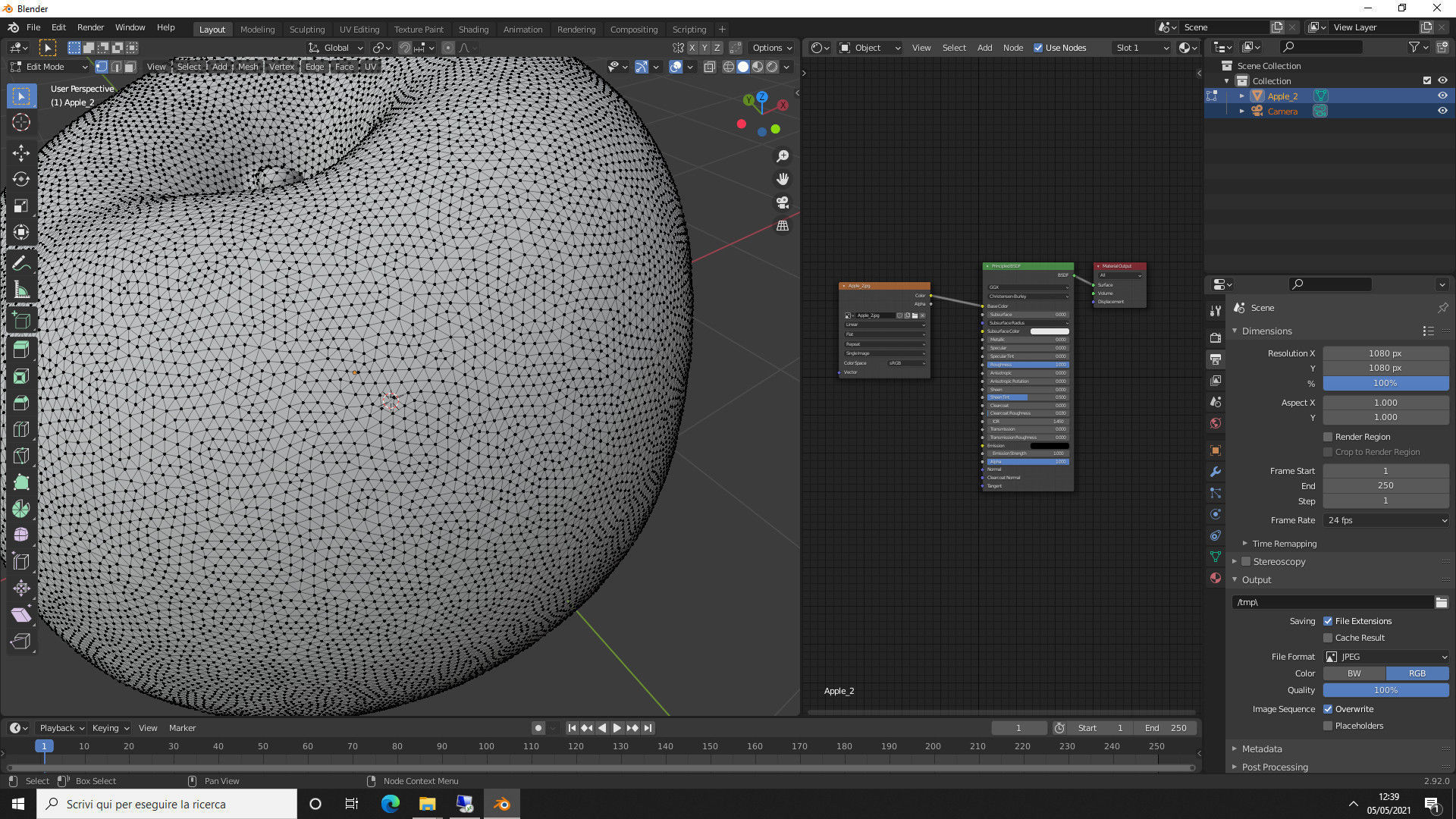 Fruit bowl 3D Model Collection_10