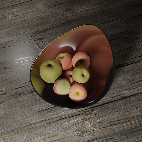 Fruit bowl 3D Model Collection