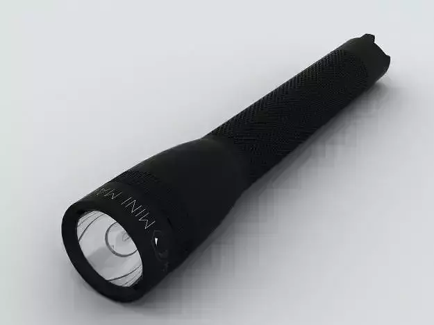 Maglite Flashlight 3D model