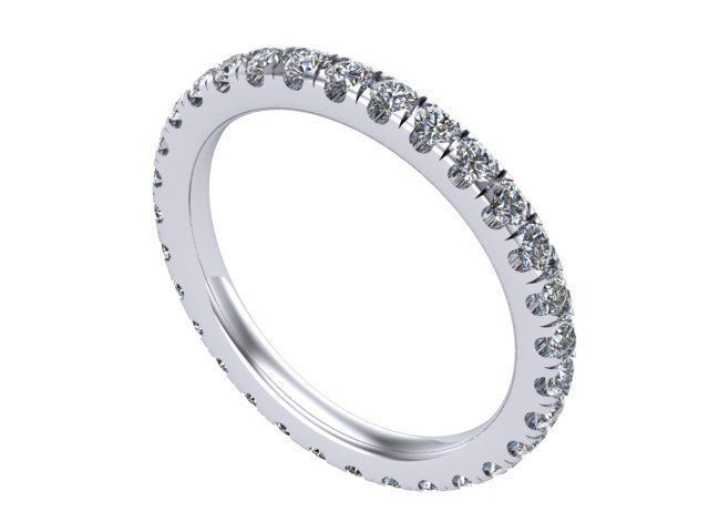 101 V2 Oval Eng Ring w Band 3D print model_10