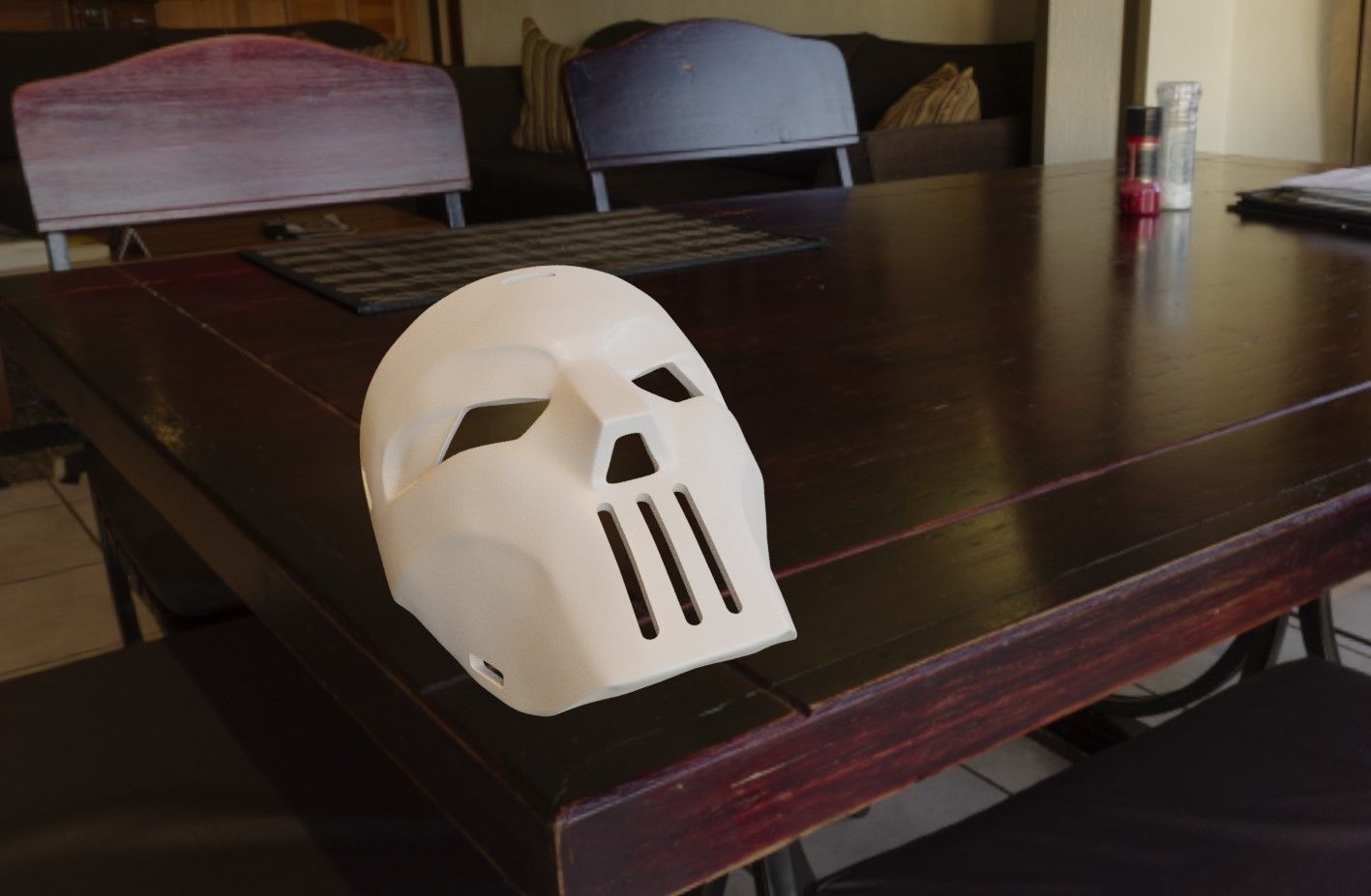 replica Casey Jones Mask from 1990 TMNT Movie 3D print model_1