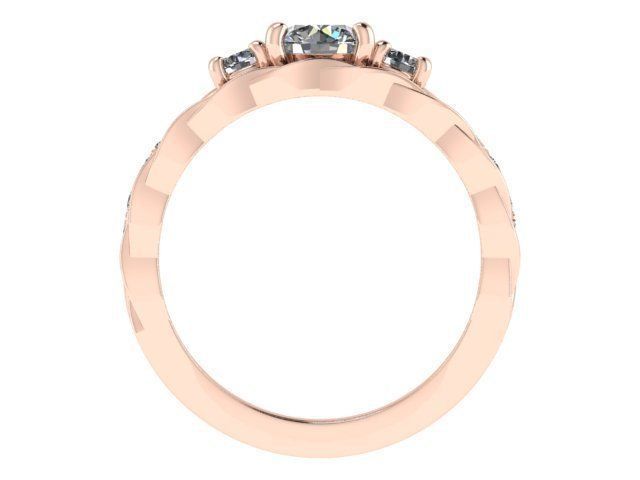 103 RGT Twist Ring 3D print model_3