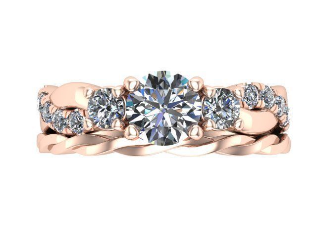 103 RGT Twist Ring 3D print model_1