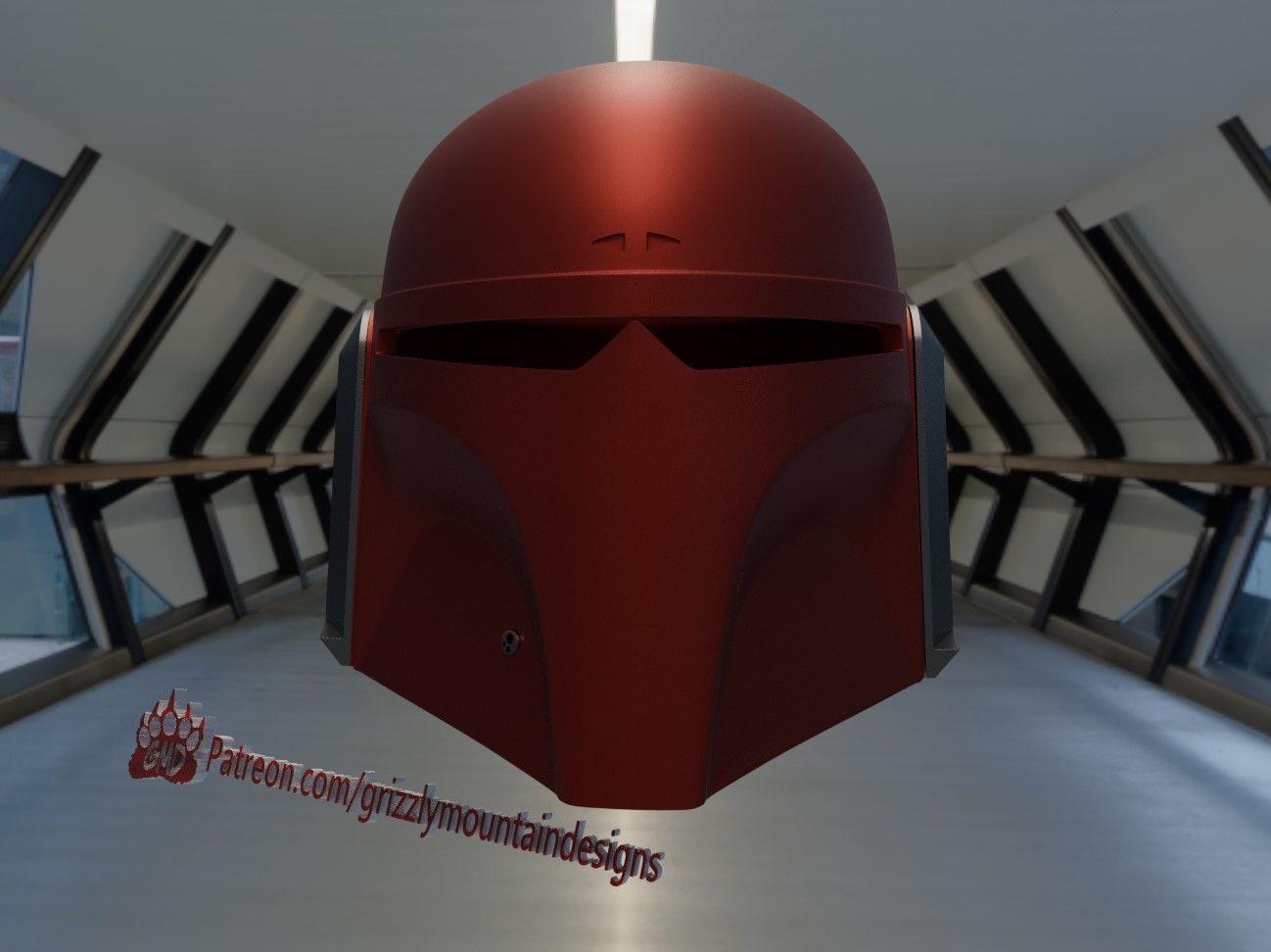 Custom Mando Mandalorian Helmet COMMANDO Based on Fett Helmets 3D print model_1