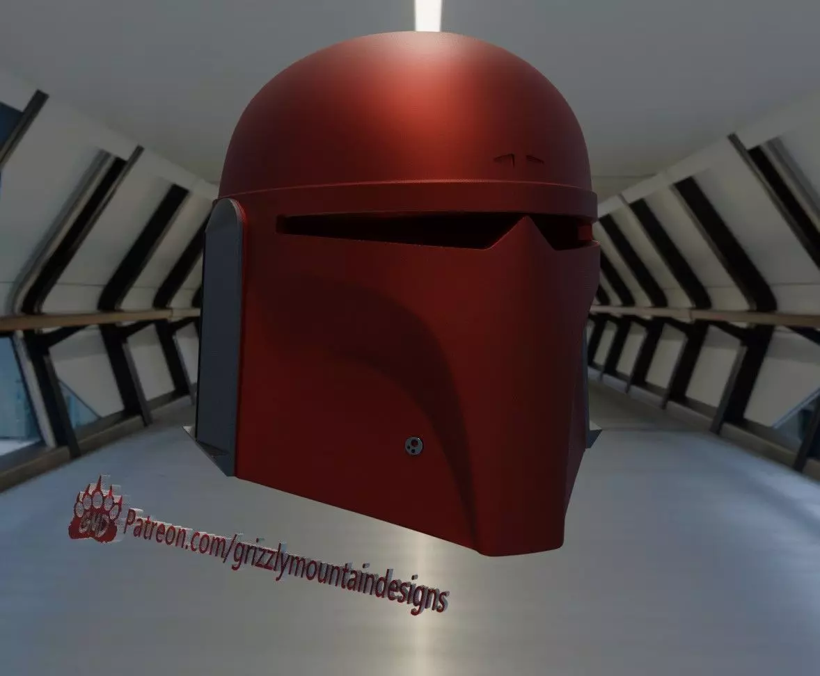 Custom Mando Mandalorian Helmet COMMANDO Based on Fett Helmets 3D print model_0