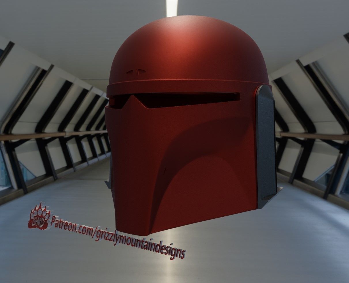 Custom Mando Mandalorian Helmet COMMANDO Based on Fett Helmets 3D print model_2