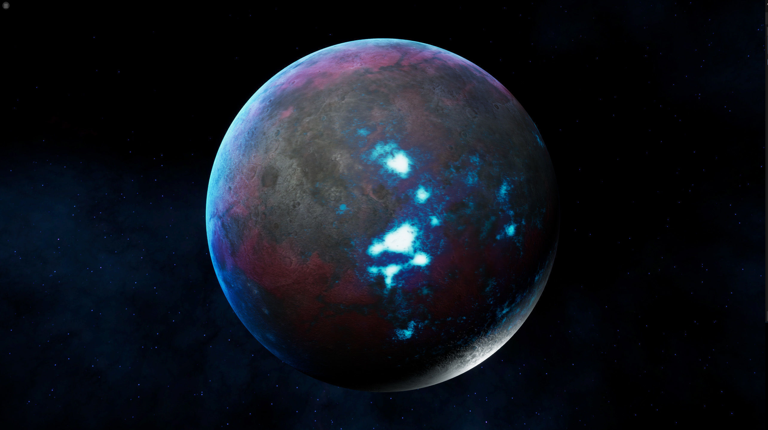 Sci-Fi Planets Pack vol 1 Low-poly 3D model_16