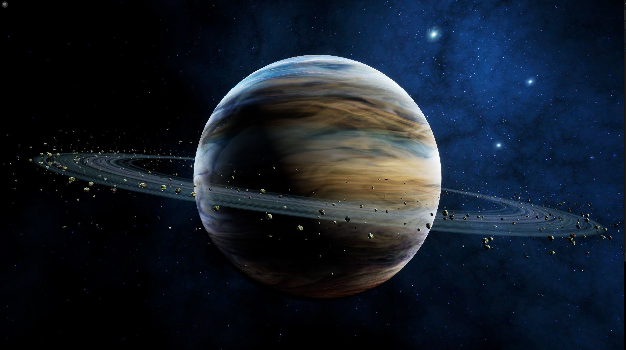 Sci-Fi Planets Pack vol 1 Low-poly 3D model_23