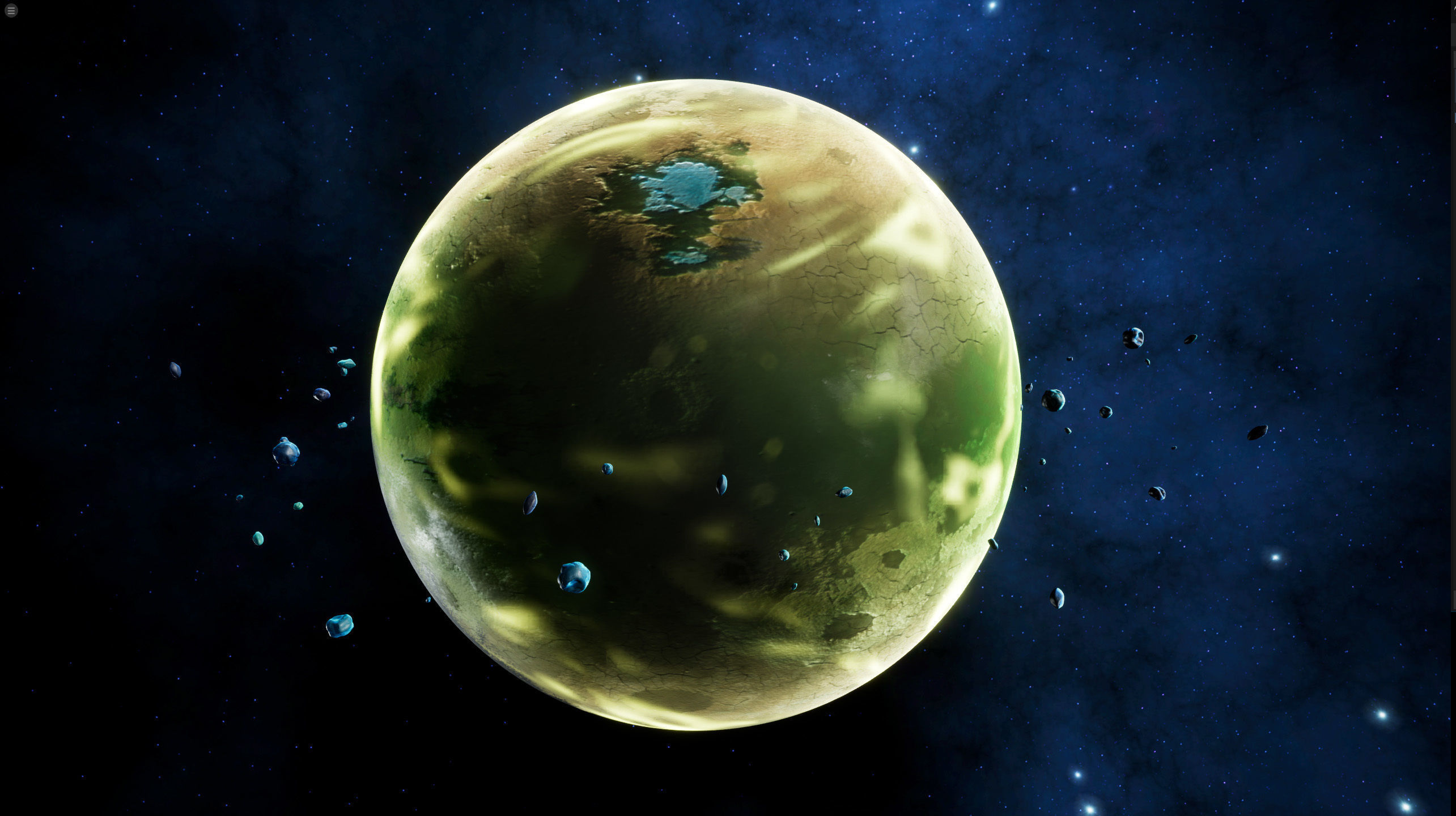 Sci-Fi Planets Pack vol 1 Low-poly 3D model_7