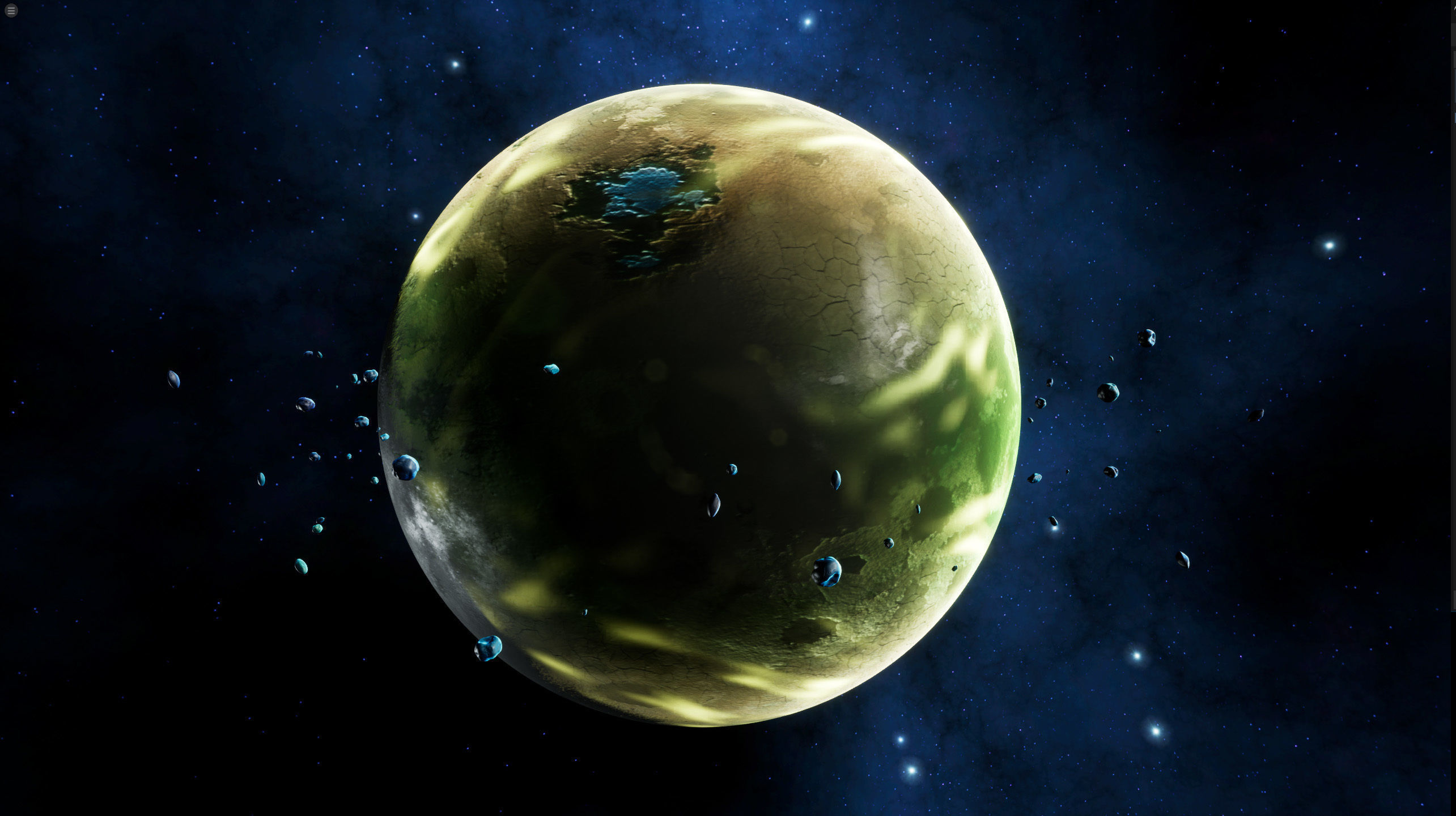 Sci-Fi Planets Pack vol 1 Low-poly 3D model_5
