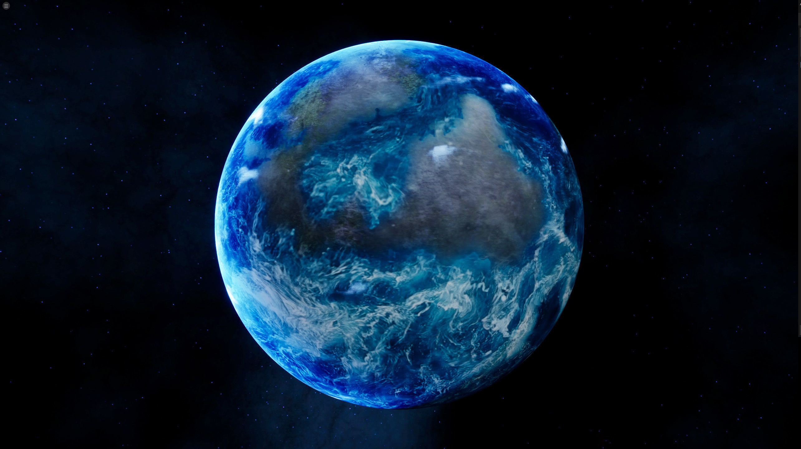 Sci-Fi Planets Pack vol 1 Low-poly 3D model_9