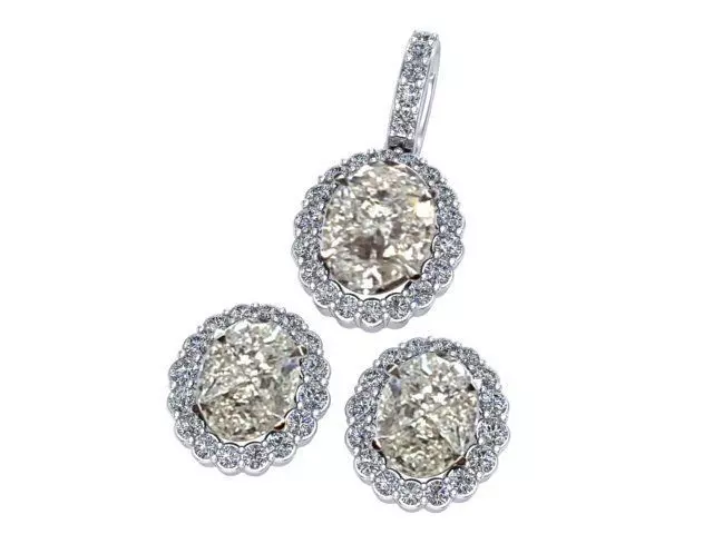 105 Oval Inv Setting Set 3D print model_0