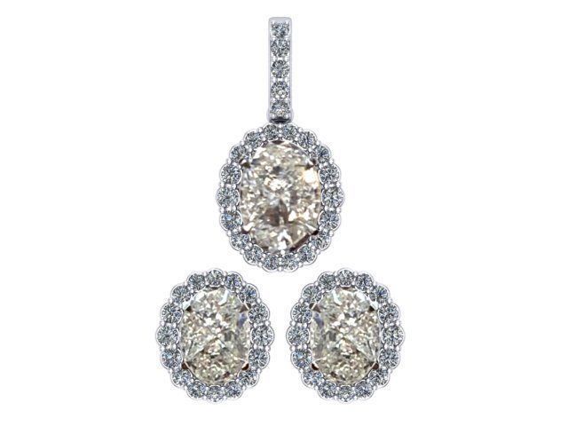 105 Oval Inv Setting Set 3D print model_1