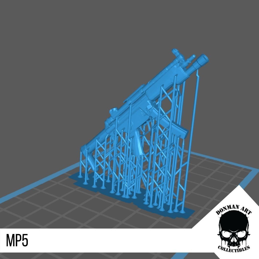 MP5 SCALE 1 12 FOR ACTION FIGURES 3D print model_12