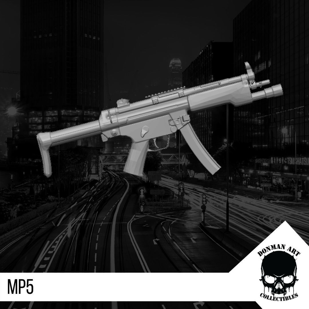 MP5 SCALE 1 12 FOR ACTION FIGURES 3D print model_18