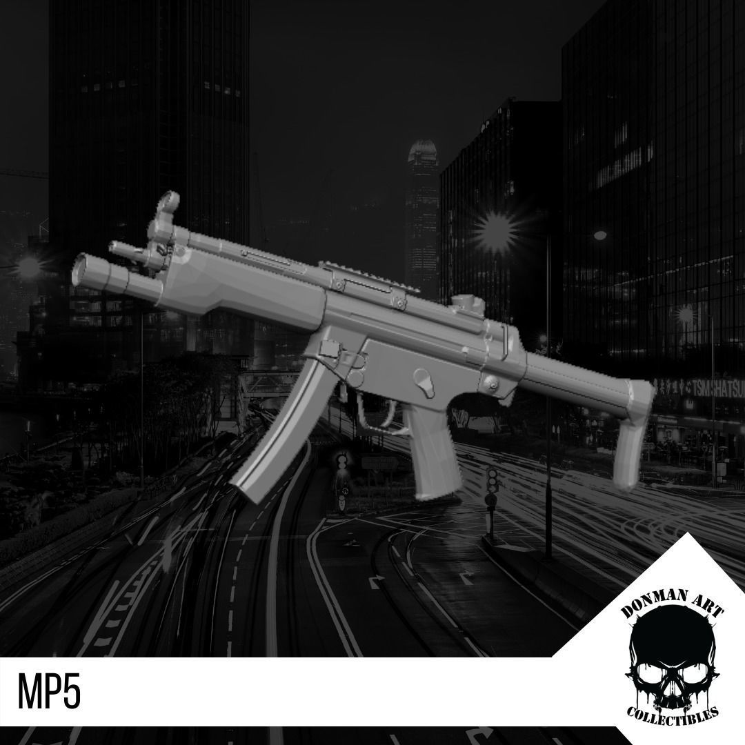 MP5 SCALE 1 12 FOR ACTION FIGURES 3D print model_19