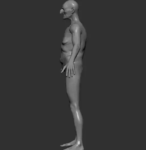 HOMBRE VIEJO 3D model