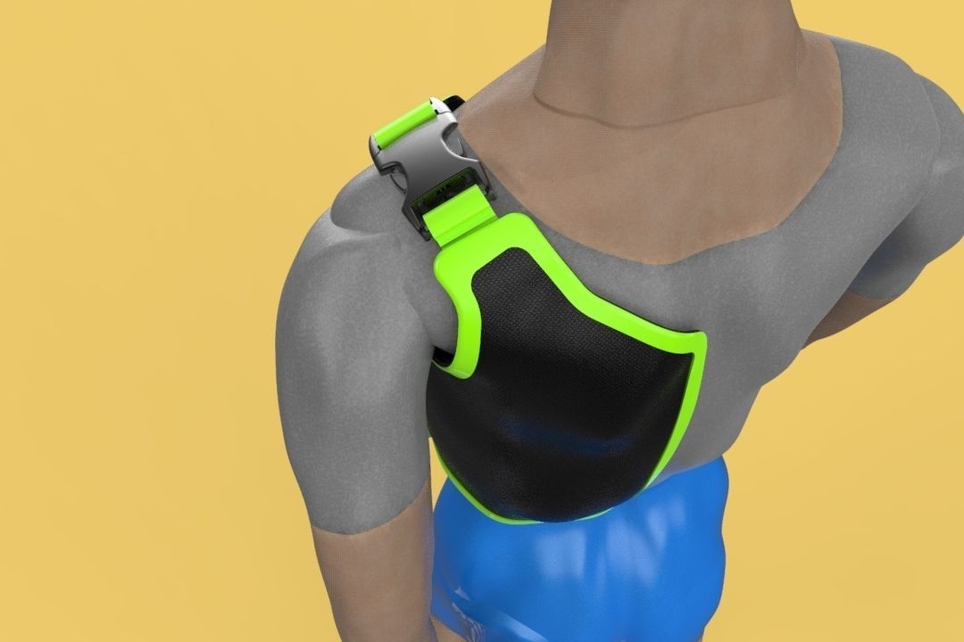 MULTIPURPOSE VEST CLOTH JACKET POCKET FOR ENGINEER SAFETY 3D model_1