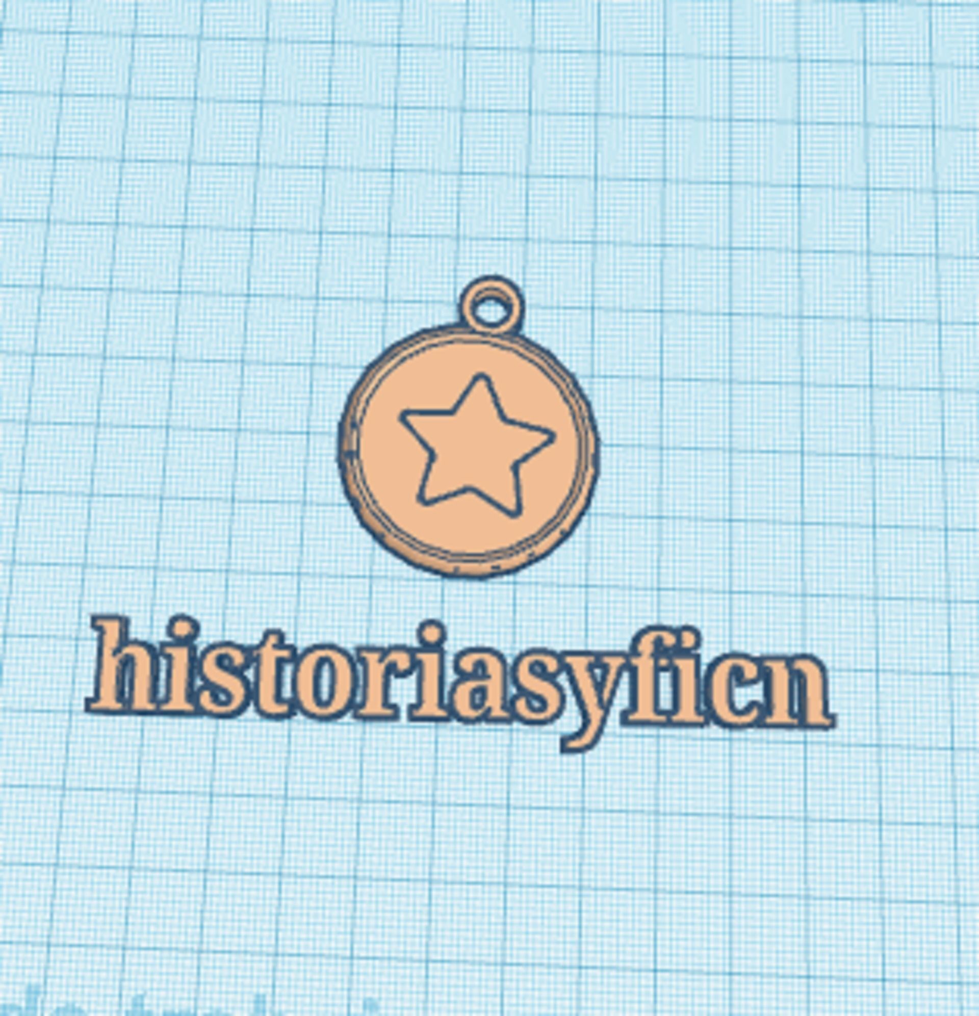 SQUID GAME KEYCHAIN COOKIES 3D print model_2