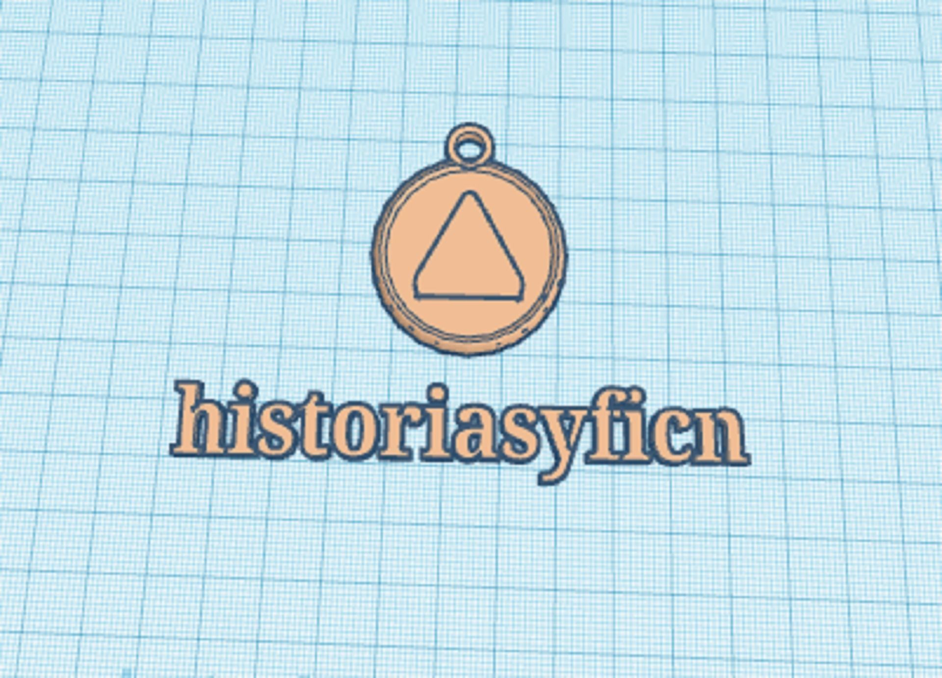 SQUID GAME KEYCHAIN COOKIES 3D print model_3