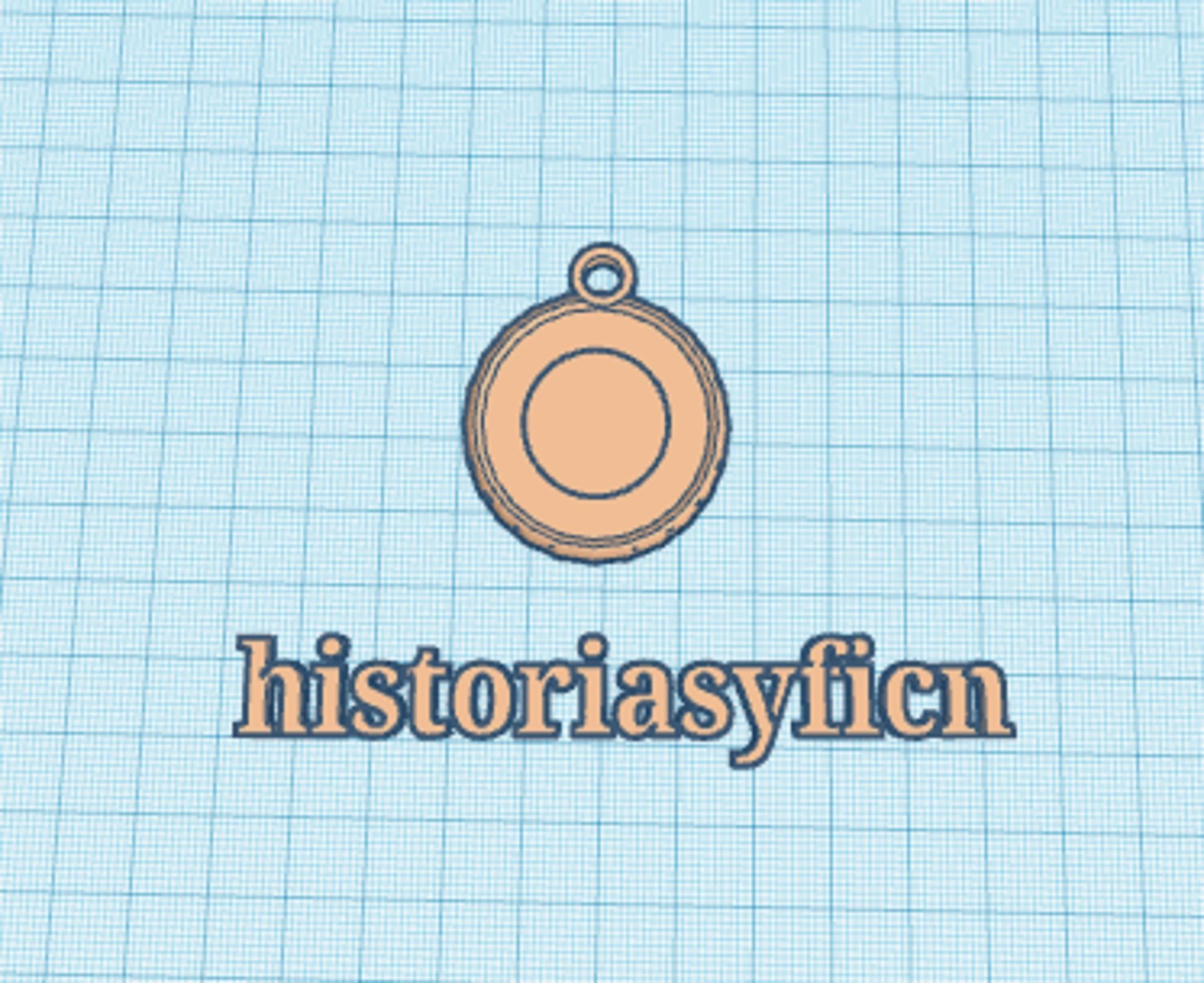 SQUID GAME KEYCHAIN COOKIES 3D print model_4