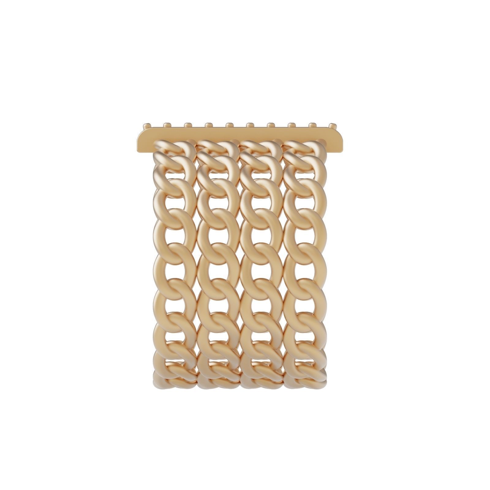 Diamond ring Chain 2 3D print model_3