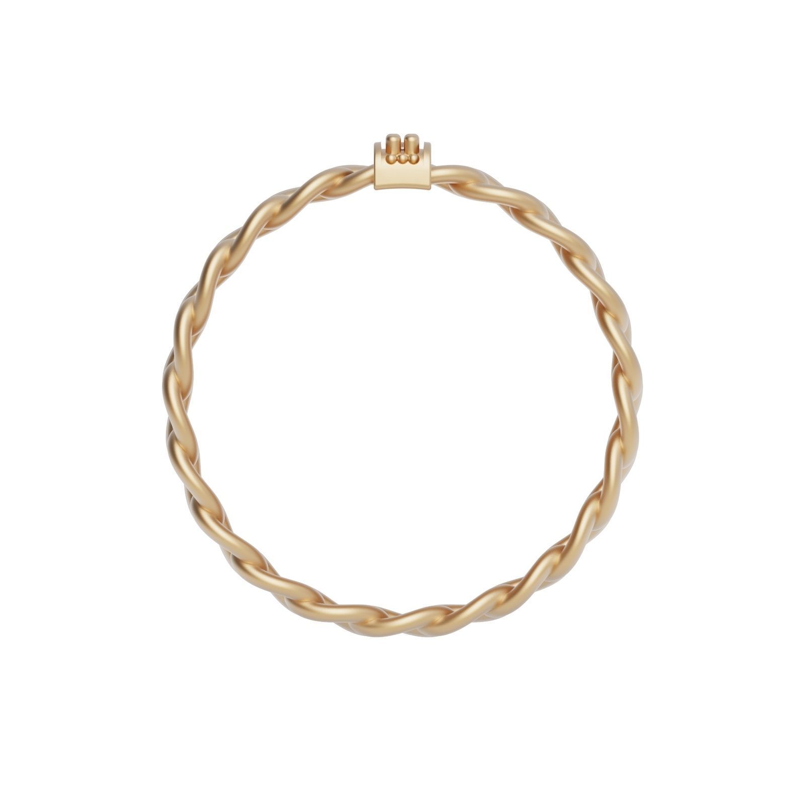 Diamond ring Chain 2 3D print model_4