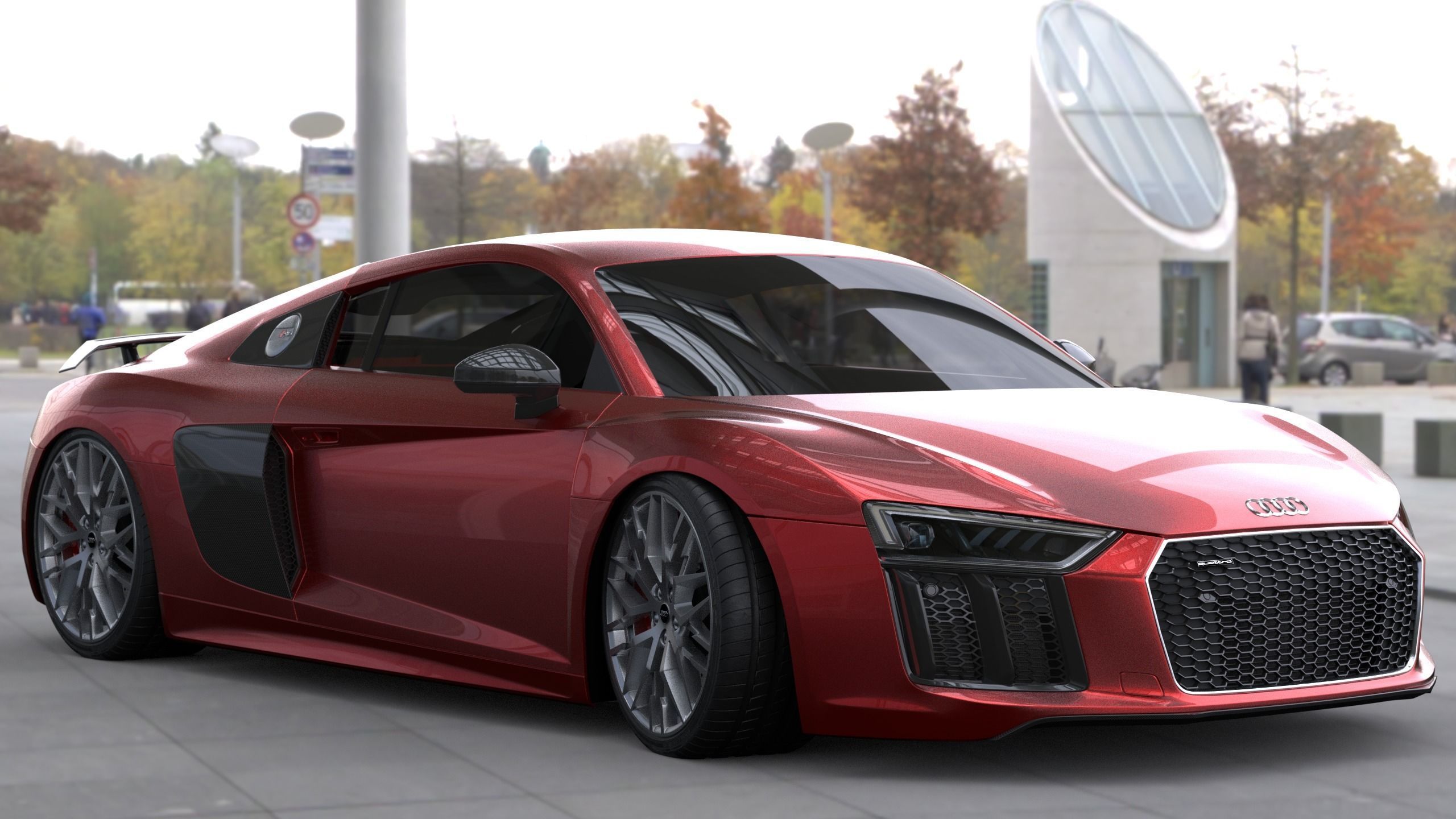 Audi R8 V10 Plus 3D model_31