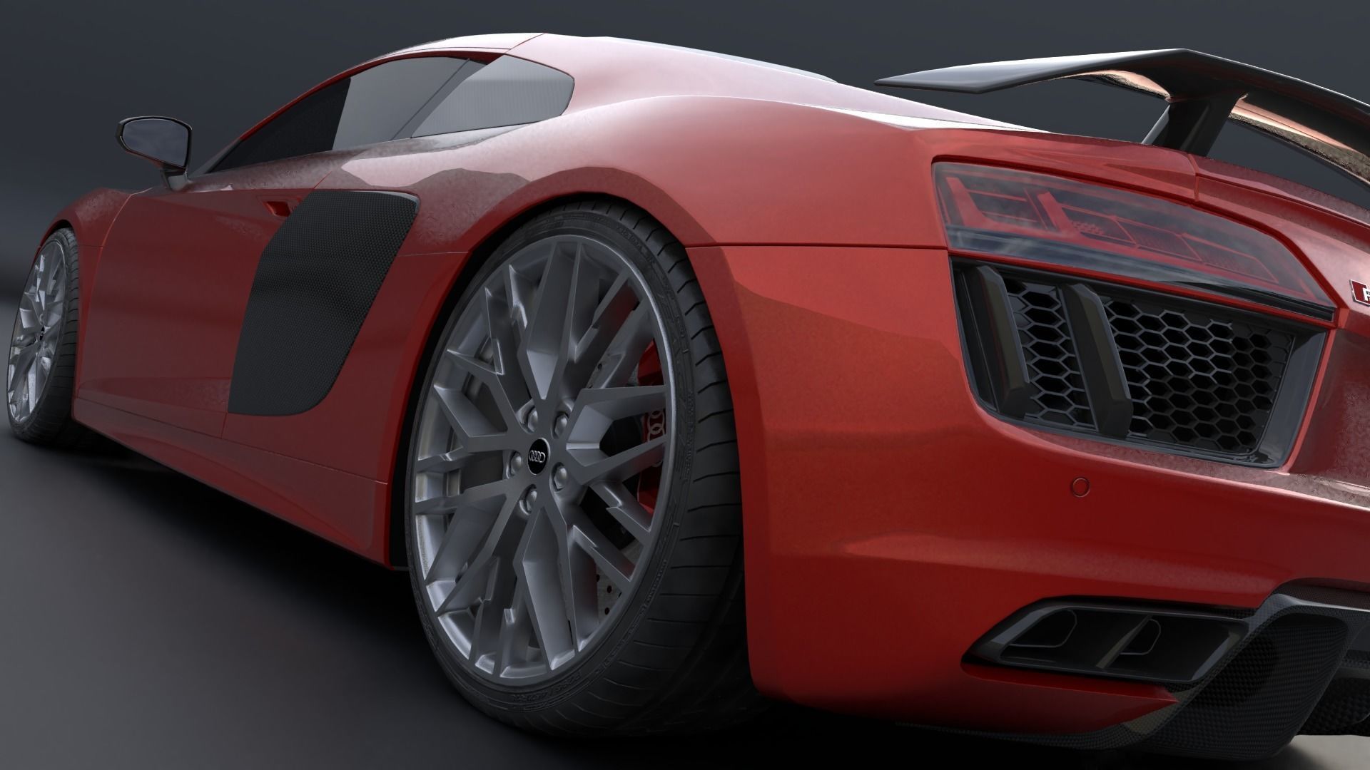 Audi R8 V10 Plus 3D model_13