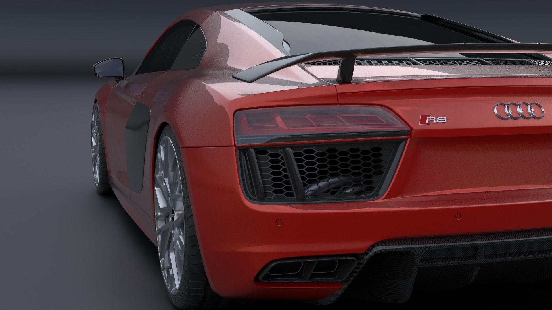 Audi R8 V10 Plus 3D model_7