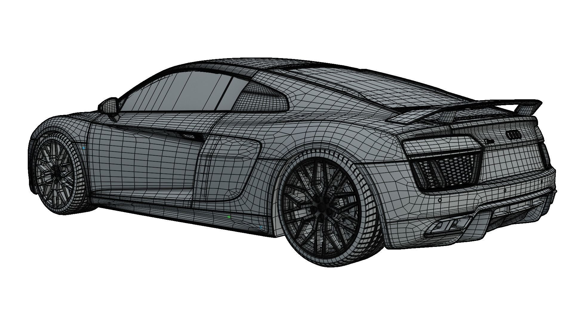Audi R8 V10 Plus 3D model_6
