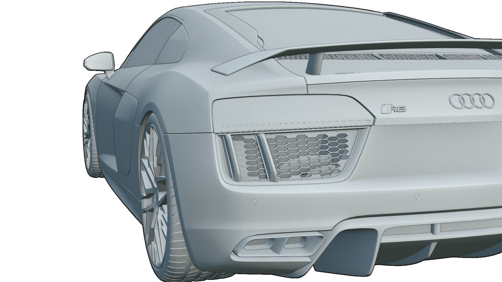 Audi R8 V10 Plus 3D model_8