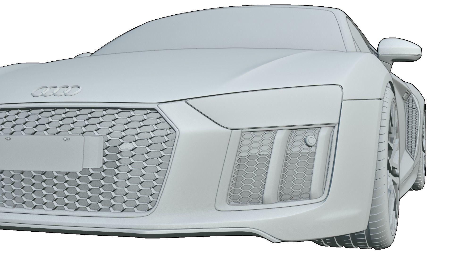 Audi R8 V10 Plus 3D model_11