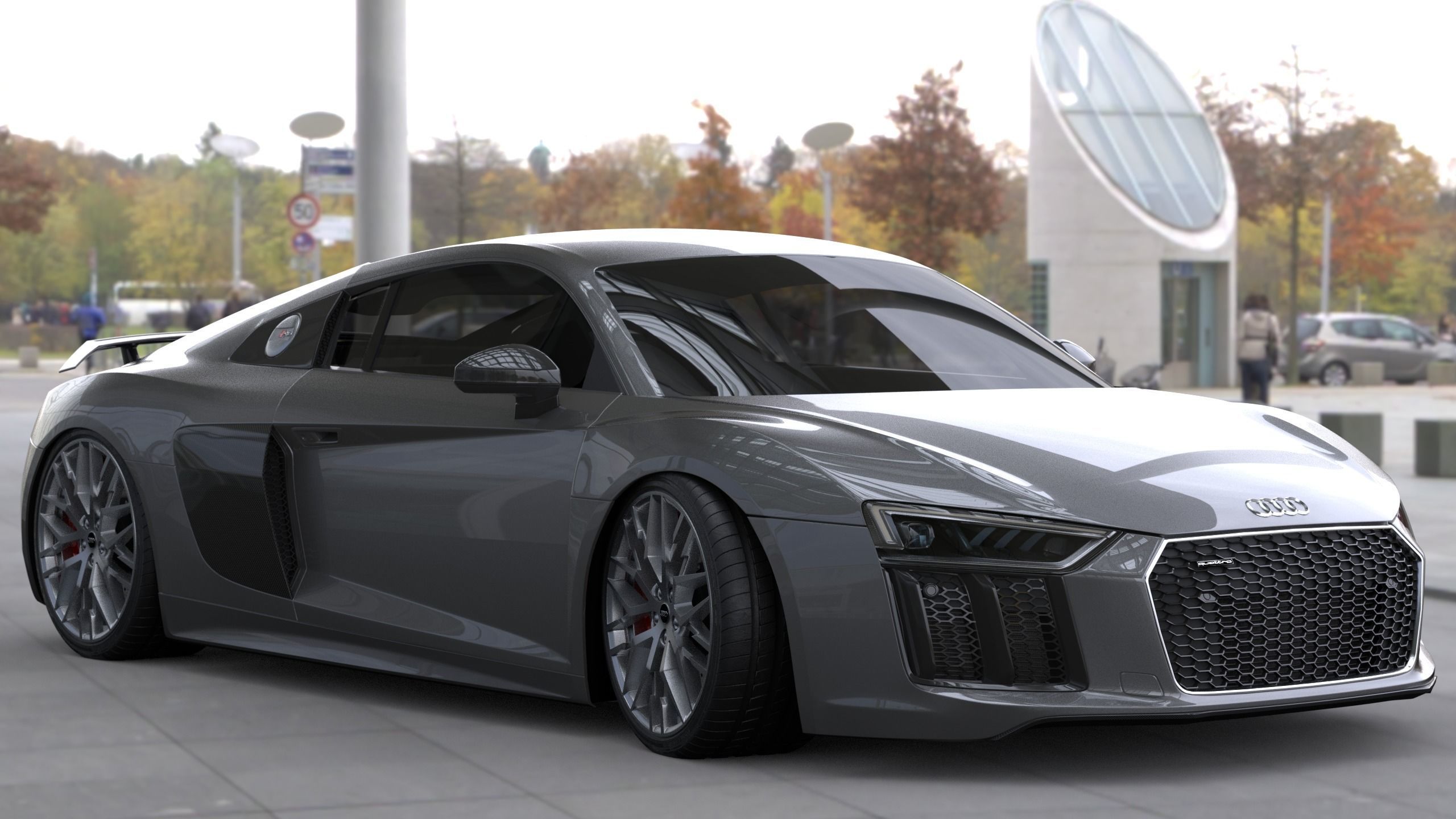 Audi R8 V10 Plus 3D model_28